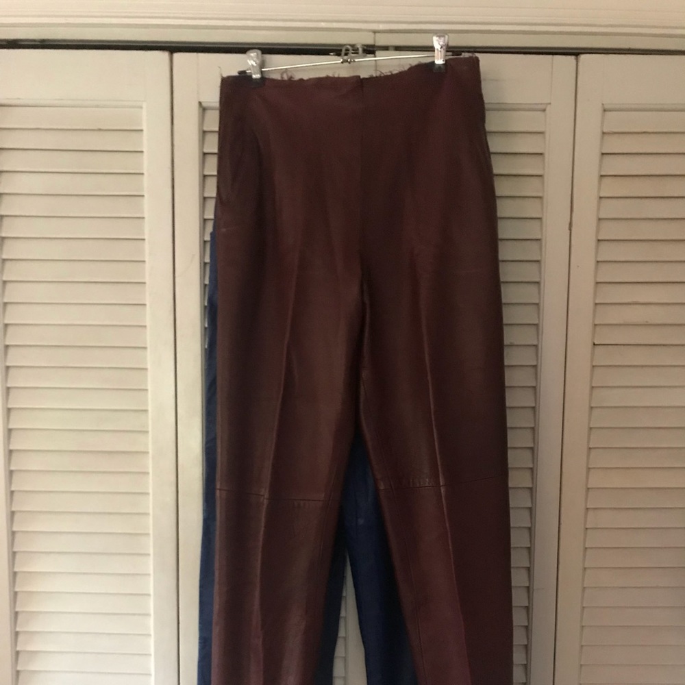 Leather pants